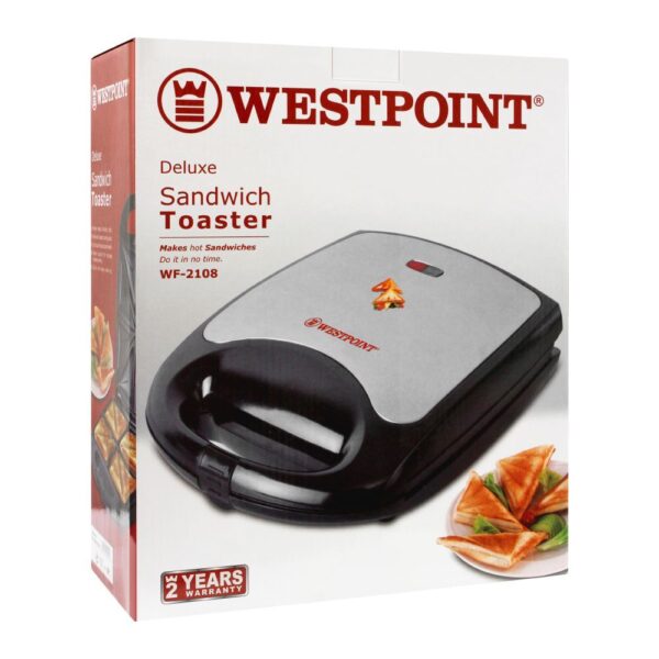 WESTPOINT Sandwich Toaster WF-2108 - Image 2