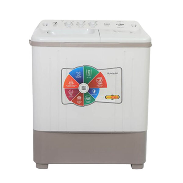 Super Asia Smart Wash (SA-241) 7.5 kg Twin Tub Shower wash technology - Image 1