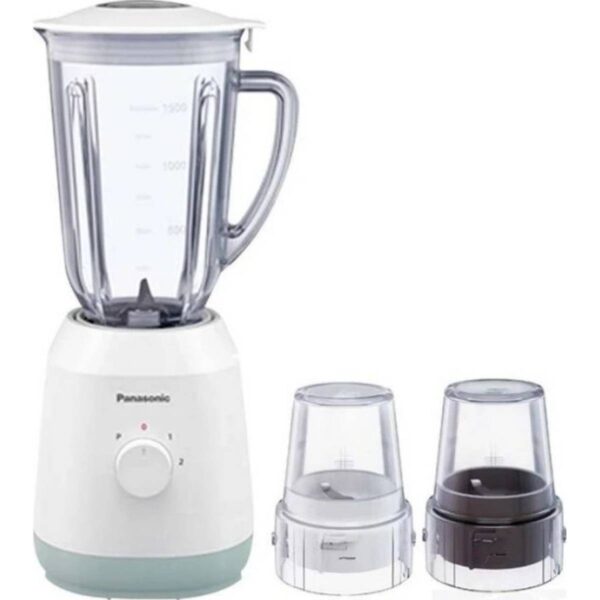 Panasonic Blender With 2 Dry Mill - White MX-EX1521 - Image 1