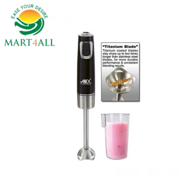 Anex Hand Blender hand mixer hand grinder With Jug AG-125 - Image 1