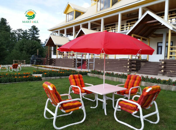 WOODZ Beach Garden Outdoor waterproof Chair set - Image 3