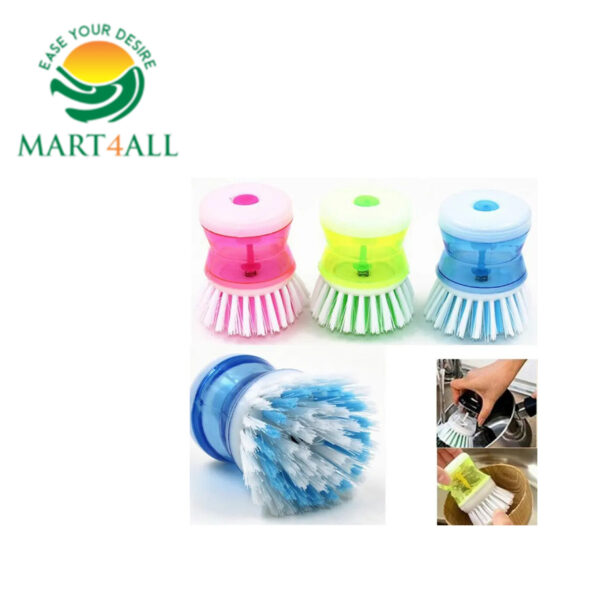 Liquid Soap dispenser Dish Washing Brush - Image 1