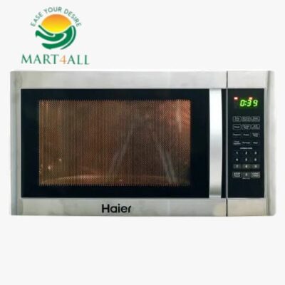 Haier 45 Liter Microwave Oven HMN-45200ESD (Grill/Cooking) Silver and Black