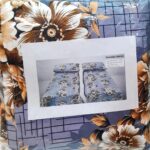 SALONIKA FABRICS Printed Bed Sheet – Cotton – Double – King Size – 92″×92″