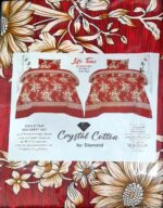 CRYSTAL Printed Bed Sheet – Cotton – Single – 58″ * 53″