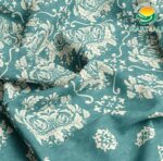 Salonika Printed Bed Sheet – Cotton – Double – King Size – 94″×97″ - Image 3