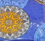 SALONIKA FABRICS Printed Bed Sheet – Cotton – Double – King Size – 92″×92″ - Image 2