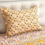 Dynasty Printed Bed Sheet – Cotton – Double – King Size – 94″×98″ - Image 2