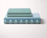Salonika Printed Bed Sheet – Cotton – Double – King Size – 94″×97″ - Image 4