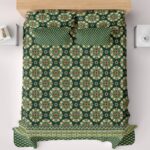 Salonika Printed Bed Sheet – Cotton – Double – King Size – 94″×97″ - Image 6