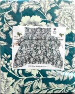 CRYSTAL Printed Bed Sheet – Cotton – Double – King Size – 92″×92″