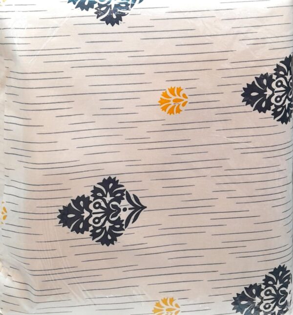 SALONIKA FABRICS Printed Bed Sheet – Cotton – Single – 58″ * 53″ - Image 2