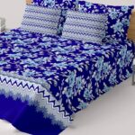 Dynasty Printed Bed Sheet – Cotton – Double – King Size – 94″×98″ - Image 6