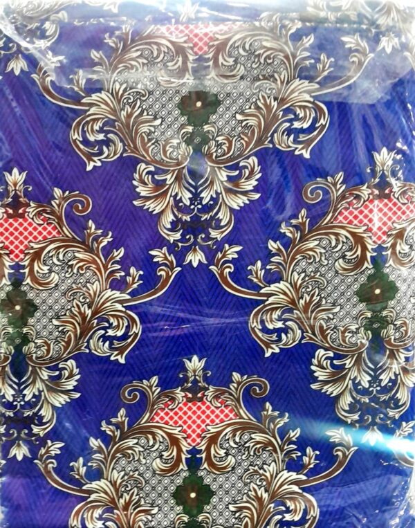 CRYSTAL Printed Bed Sheet – Cotton – Double – King Size – 92″×92″ - Image 2